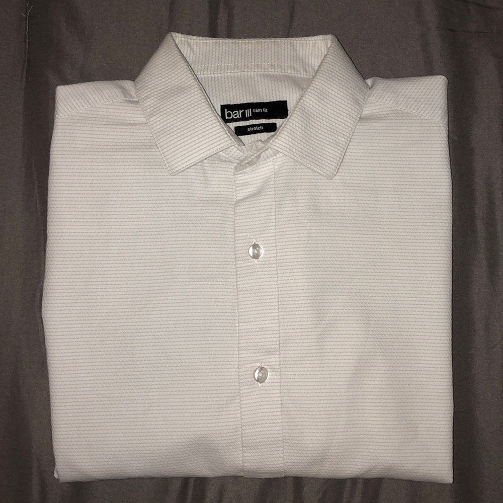 Bar III Slim Fit Button Down